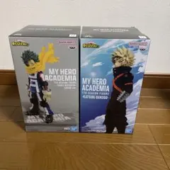 僕のヒーローアカデミア　緑谷出久　爆豪勝己　7TH SEASON フィギュア