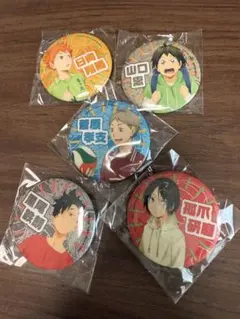 ハイキュー　思い出シャイニー缶バッジ