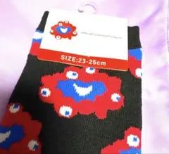 新品　大阪関西万博　EXPO 2025 ミャクミャク 靴下23-25cm 黒