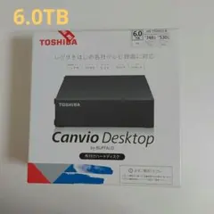 TOSHIBA Canvio Desktop 6.0TB 外付けHDD　※未開封のサムネイル