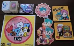 BT21 KOYA.Tiny Tan RM 9点set
