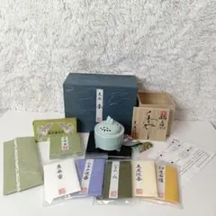 未使用級 鍋島焼 青磁 香炉 大秀作 共箱 沈香 香木セット 香道 茶道 2026年最新】鍋島焼 大秀作の人気アイテム - メルカリ