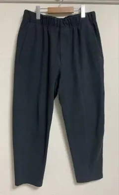 UNIQLOU ブラッシュドジャージーパンツ Msize ブルー461548