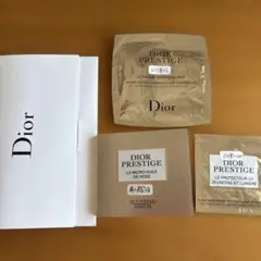 Dior Prestige トライアルセット　メイク落とし　美容液　日焼け止め