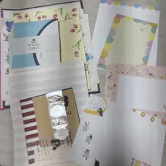 レターセット 花柄・動物柄