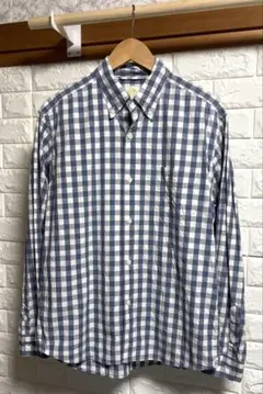 BARNS OUTFITTERSバーンズギンガムチェックBDシャツユーズド