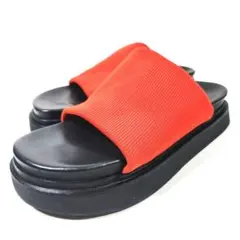 COS Knitted Slides プラットフォーム ニット スライドサンダルのサムネイル