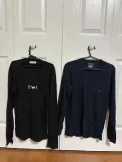EMPORIO ARMANI アンダーウェア長袖カットソー 2枚セット