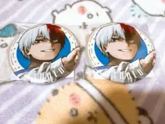 ヒロアカ 轟焦凍 缶バッジ 十傑 全サ ジャンプGIGA キャラカード