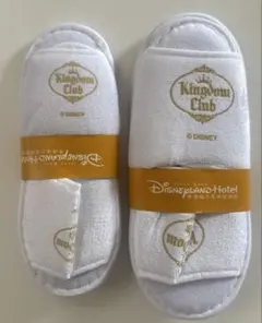 非売品　香港ディズニーランドホテル キングダムクラブ　スリッパ アメニティ