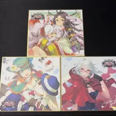リタ&ダグ ミニ色紙 幼稚園WARS 少年ジャンププラス展 ジャンプ+展