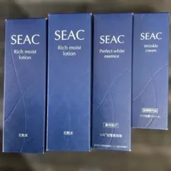 SEAC リッチモイストローション・ホワイトエッセンス・しわクリーム