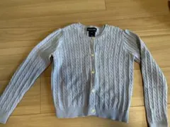 Ralph Lauren ケーブルニットカーディガン 6X