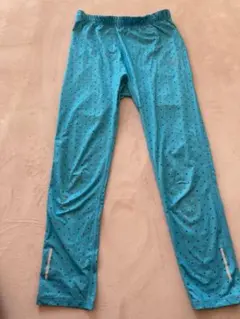 NIKE レギンス　水色　ドット　美品