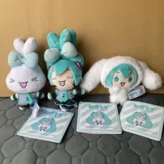 初音ミク　シナモロール　フィギュア ぬいぐるみ 2025年最新】初音ミク シナモン ぬいぐるみの人気アイテム - メルカリ