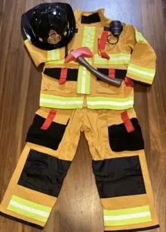 コストコ　ハロウィン　コスプレ　消防士　コスチューム