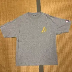 NBA LAKERS ロサンゼルス レイカーズ Tシャツ グレー　Mサイズ