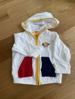 ミキハウス フード付きアウター 80