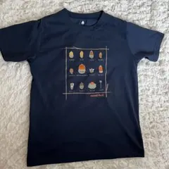 mont-bell どんぐり ネイビー Tシャツ 130サイズ　記名なし