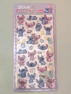 ボンボンドロップシール スティッチ＆エンジェル　クーリア