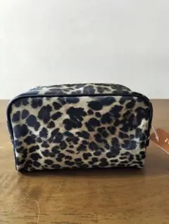 レオパード柄 ポーチ ヒョウ柄 コスメポーチ 小物入れのサムネイル
