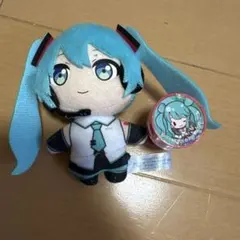 プロジェクトセカイ 初音ミク ぬいぐるみマスコット　スタンプ