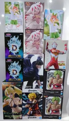 最新（含む）プライズフィギュア　まとめ売り　12点セット