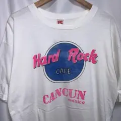 90s ハードロックカフェ Tシャツ オーランド ギター 両面プリント USA 