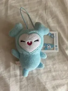 TWICE ナヨン gigo チャーム付きマスコット ぬいぐるみキーホルダー