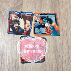 【匿名配送】ヒロアカ アートステッカー RIVALS