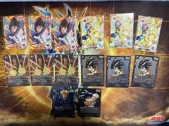 Vジャンプ付録　人造人間17号　バーダック　孫悟空　孫悟空:少年期　ベジット