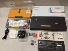 NuPhy Air 60 V1 メカニカルキーボード 無線 箱付き - メルカリ