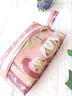 418除菌シートケース　小　ウェットティッシュケース　ラミネート　ハンドメイド