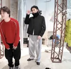 ウール ブラック ショートジャケット ポーカーズカンティス着用 FORMA似