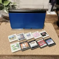 ニンテンドー3DS LL ブルーブラック ソフト付き