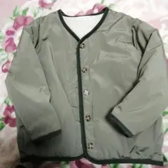 mämäraku 130サイズ ジャケット オリーブグリーン