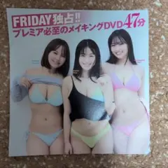 FRIDAY 特別付録 DVD 47分　1枚