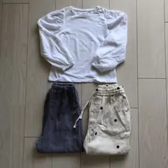 こども服おまとめ売り　トップス1点パンツ2点