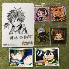 僕のヒーローアカデミア　ナツコミ　ウエハース　シール