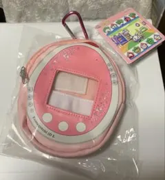 【新品未使用タグ付】たまごっち Chibi ぬいのでこれーしょんポーチ ピンク