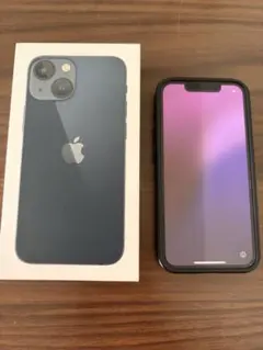Apple iPhone 13 miniミッドナイト 本体 充電ケーブル付き