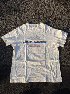 Helly Hansen ホワイト Tシャツ L Y2K archive