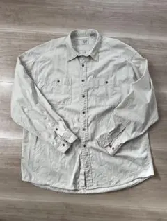 80s〜90s GAP オックスフォードシャツ　XL 白タグ　ヴィンテージ