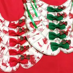 ありぽよ様専用　トリミングチョーカー　クリスマス