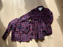 無印良品　レディース Lシャツ、キッズトップス130と90のセット