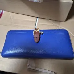 Samantha Thavasa ディズニー長財布 青のサムネイル