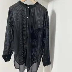 【cafune】 カフネ　♡ メッシュシャツ