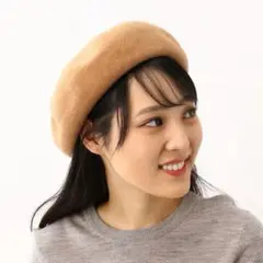 THE NORTH FACE ベレー帽 ベージュ ウール