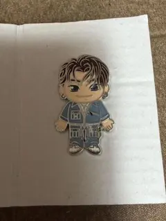 TREASURE はぴだんぶい ピンバッジ ジョンウ