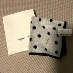 【新品未使用】 アニエスベー agnes b. タオルハンカチ ハンドタオルのサムネイル